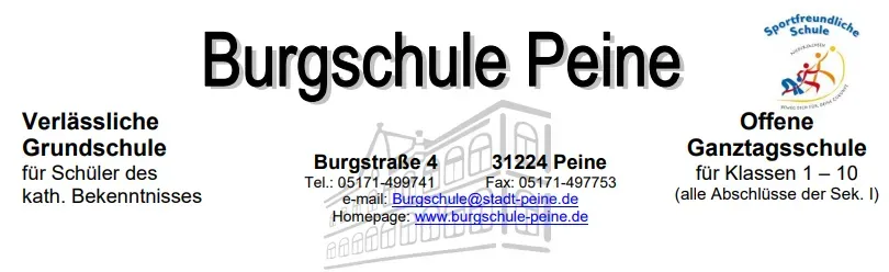 Schullogo VGHS Burgschule Peine