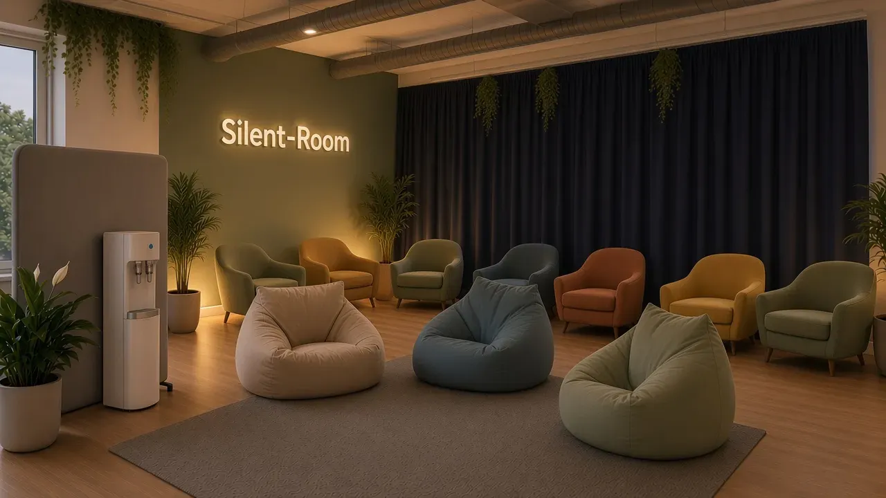 Vor­stel­lung  des ,, si­lent-room