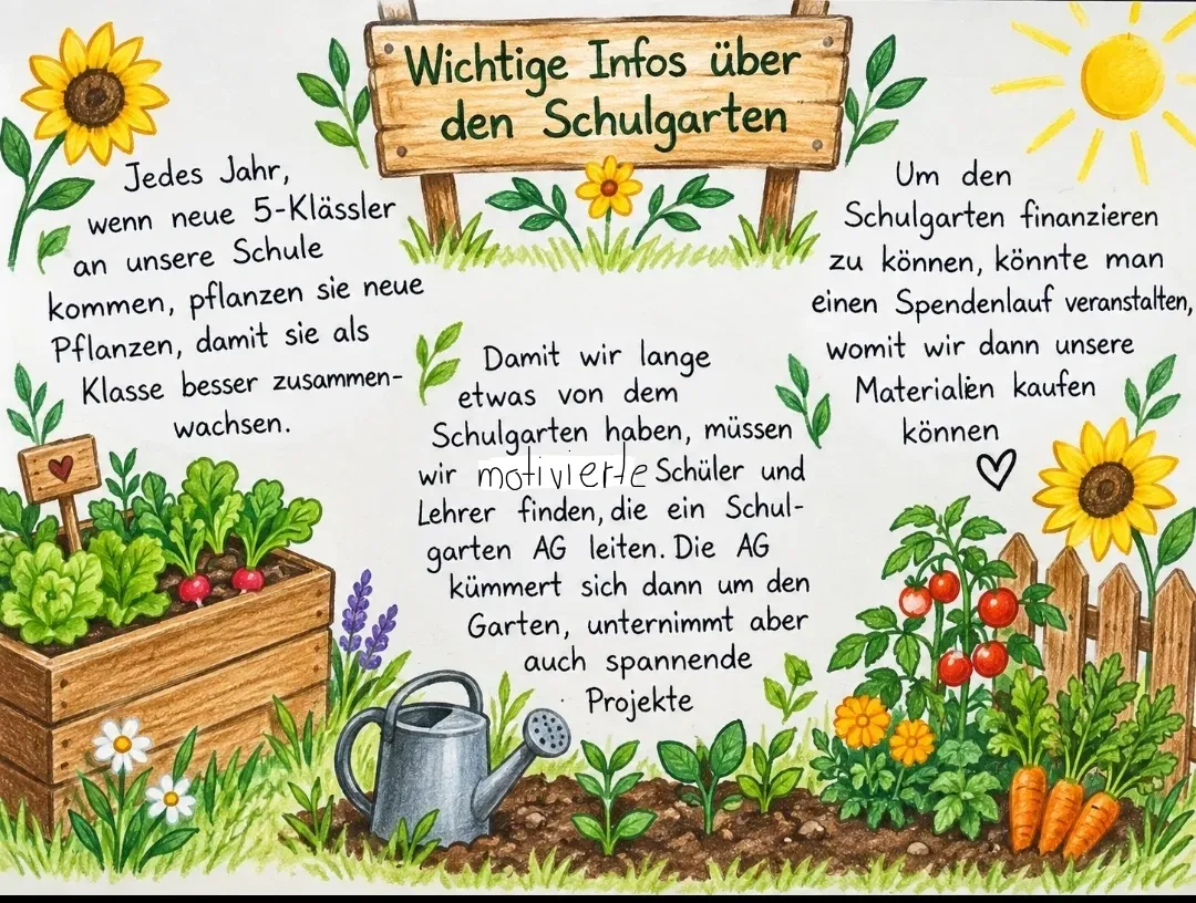 In­fos zum Schul­gar­ten