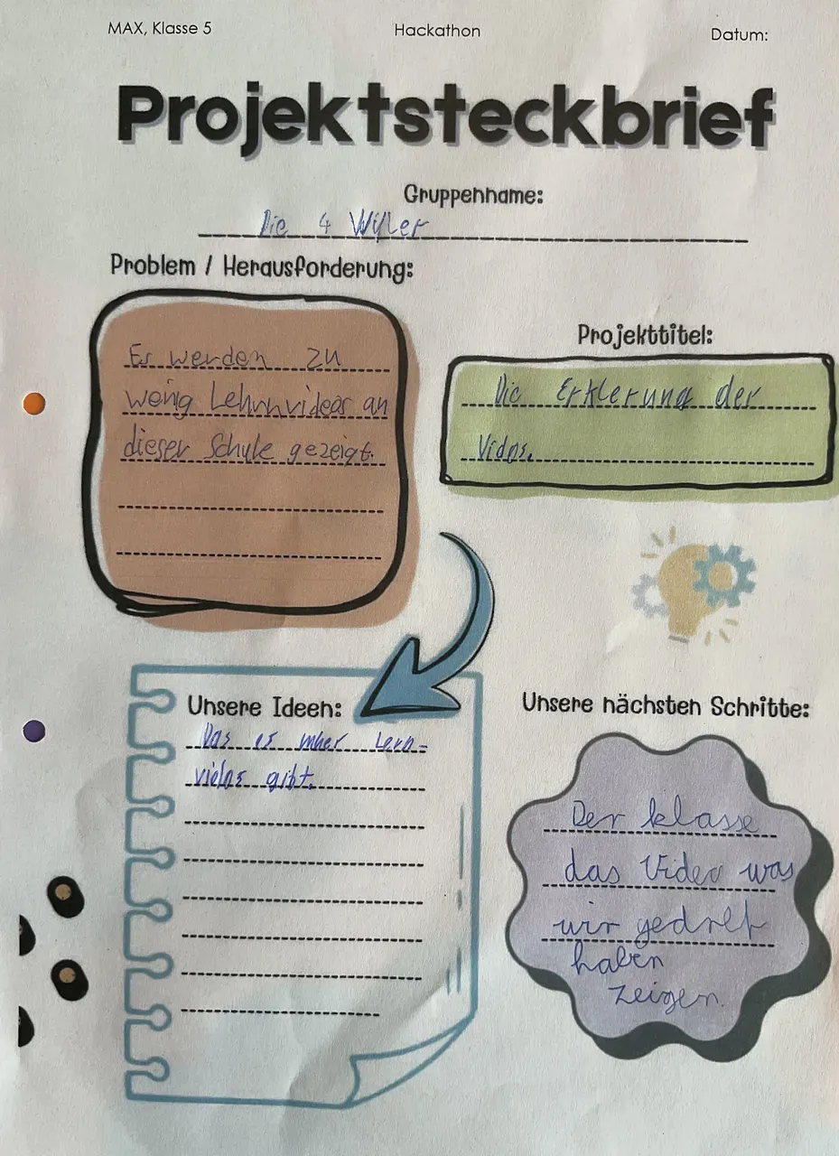 Pro­jekt­steck­brief