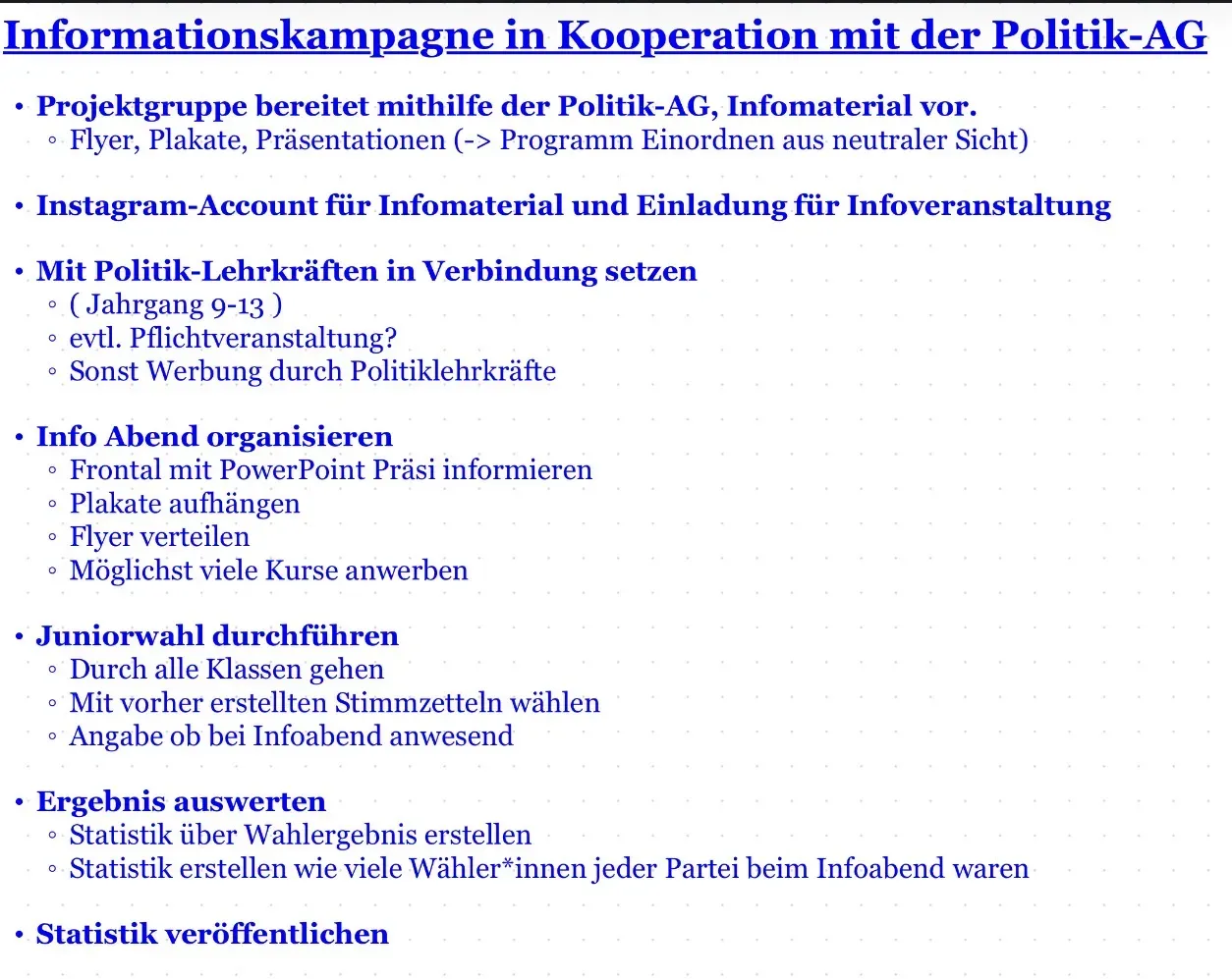 Ers­te Kon­zept­idee