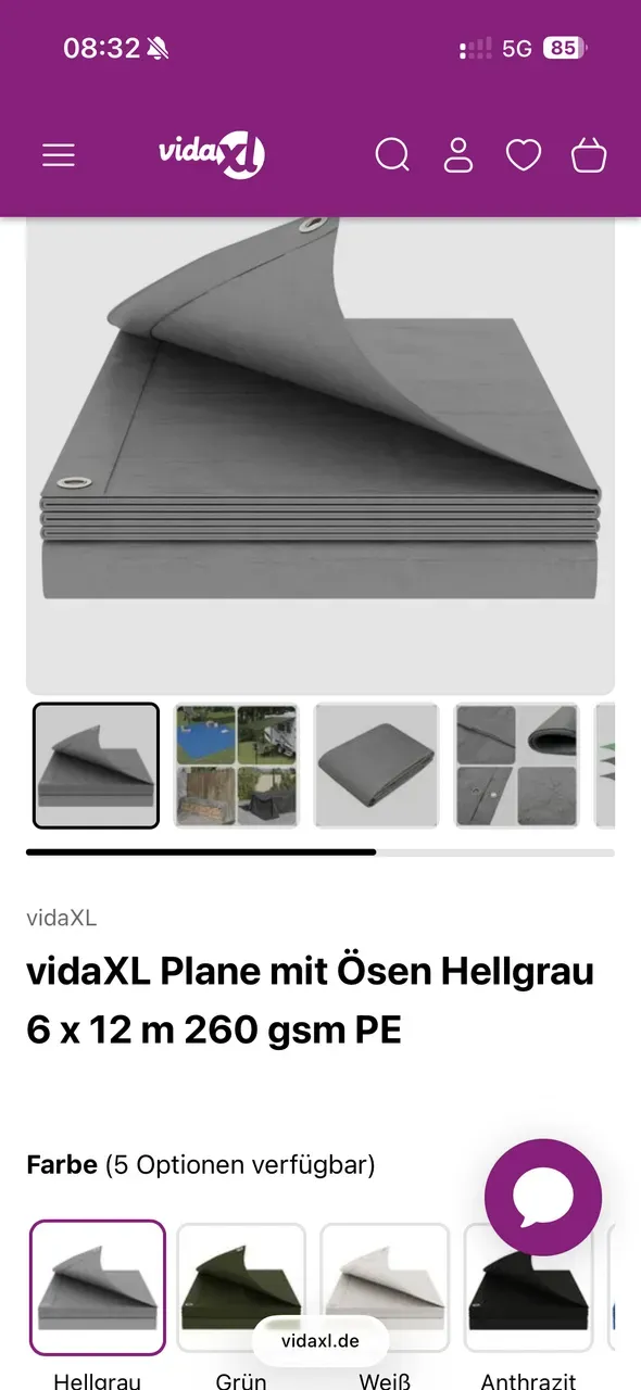 Über­da­chung
