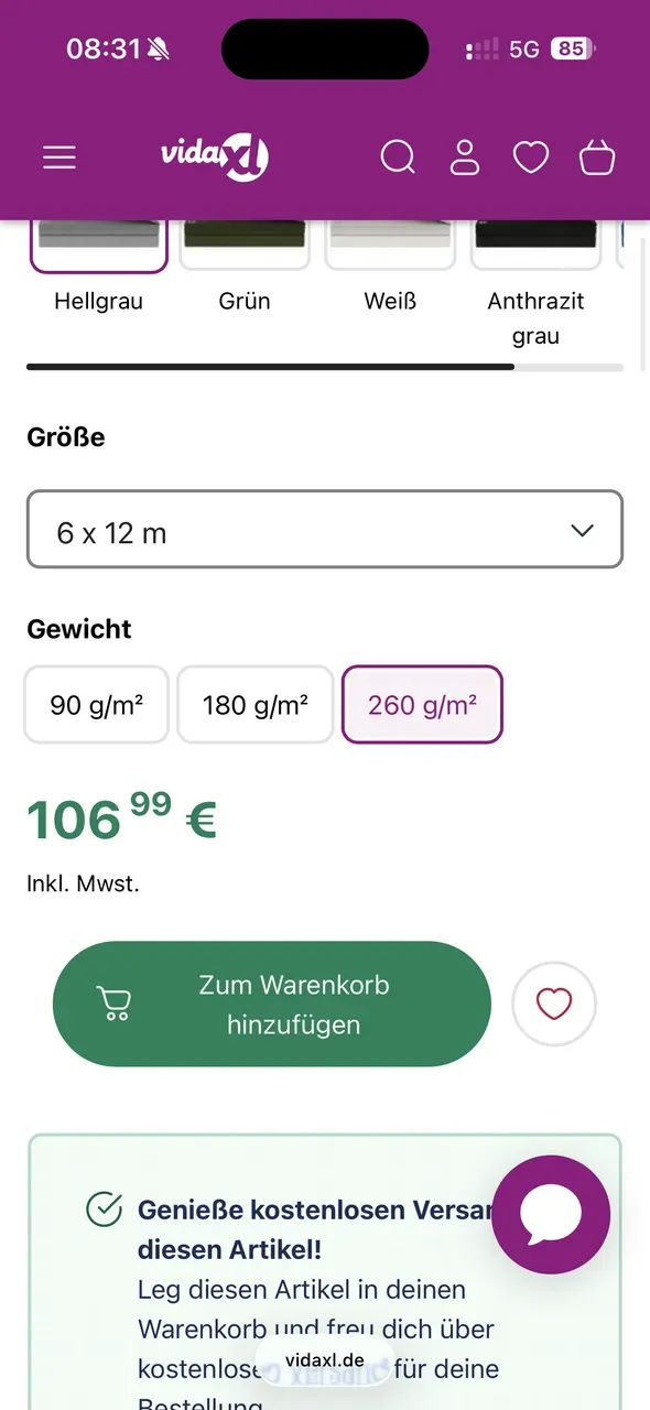 Wei­te­re In­fos zur Über­da­chung